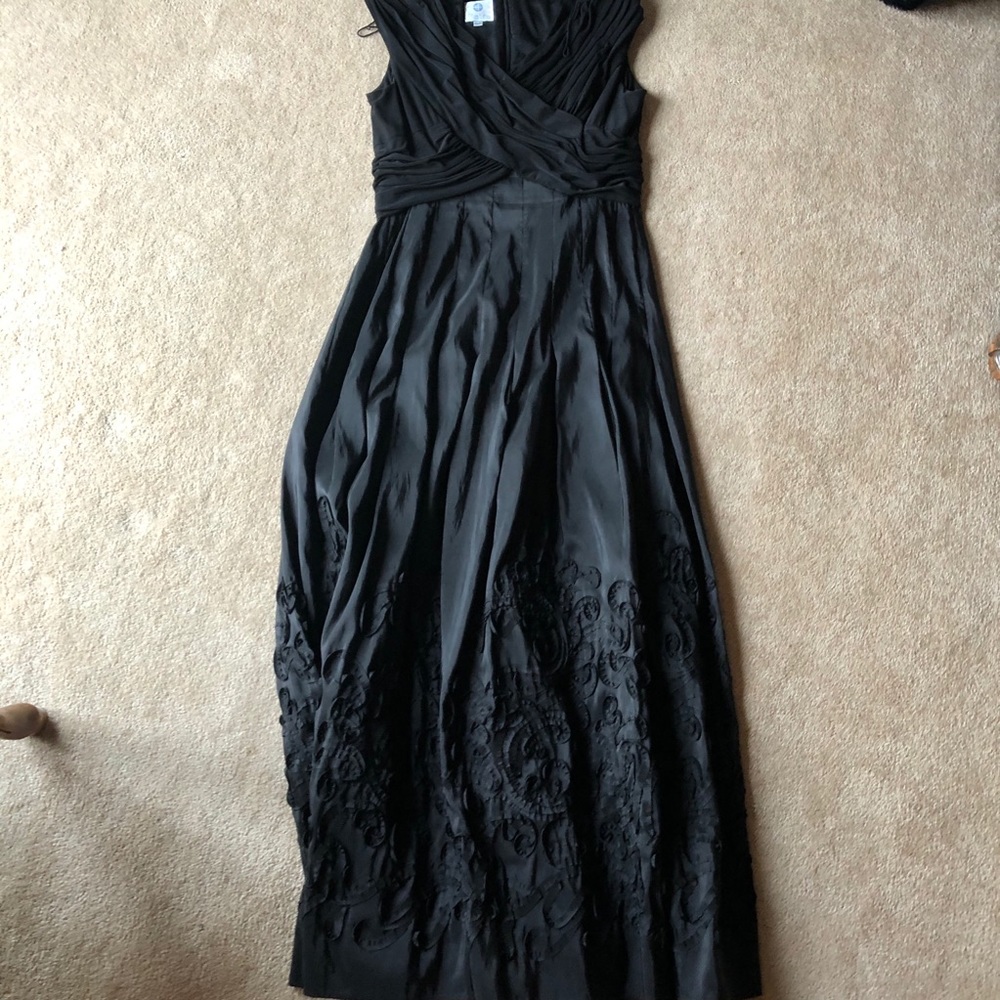 Patra Soutache Taffeta Ball Gown Formal Dress